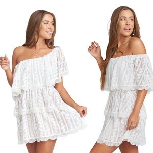 Show Me Your MuMu Dainty Darling Crochet Dress